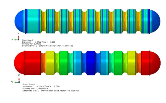 The analyzation of magnetic level gauge floater