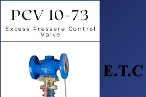 Excess Pressure Control Valve | PCV 10-73