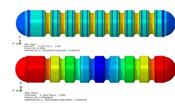 فلوتر(بال) لول گیج مغناطیسی Magnetic Level Gauge MLG33/44/55 و تحلیل تنش آن